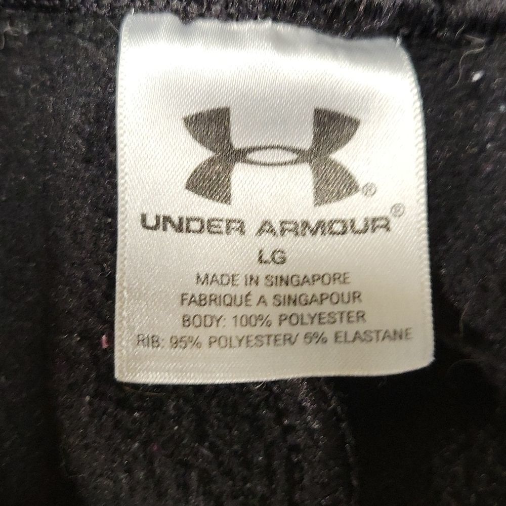 UNDERARMOUR WOMENS POLY JOGGERS SIZE L - Picture 5 of 8